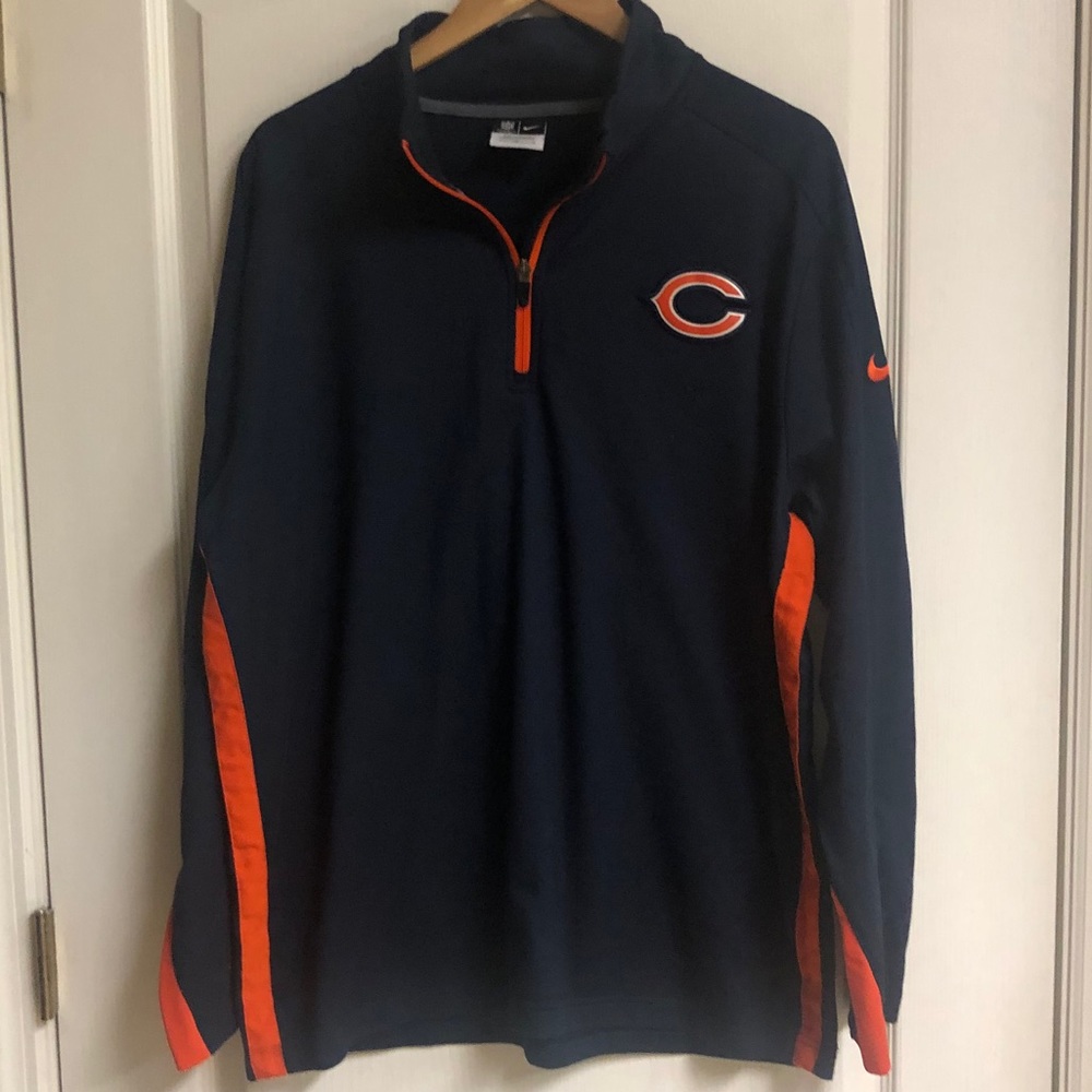 NWOT NIKE CHICAGO BEARS PULLOVER SIZE LARGE